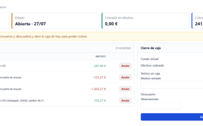 Novedades de Befire: punto de cobro en caja, pagos en proformas y albaranes, y conexión bancaria